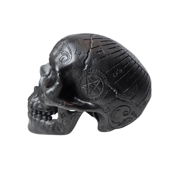 Killstar Rare Black Nephilim Skull Occult Decorative Pentagram Symbol Goth Wicca - Picture 2 of 8